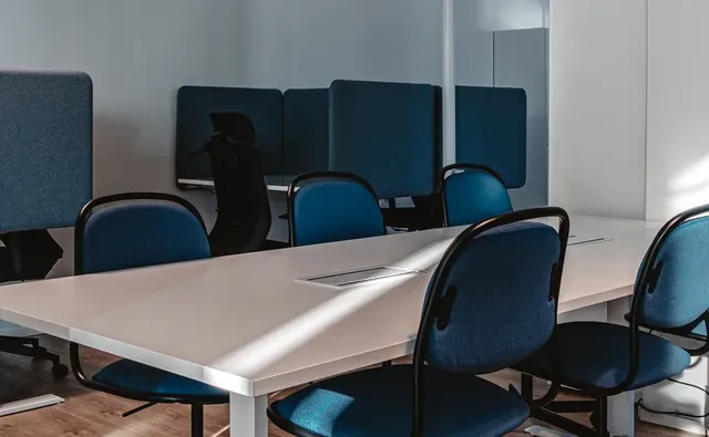 Shared desks at M8S Hub in Kalasatama